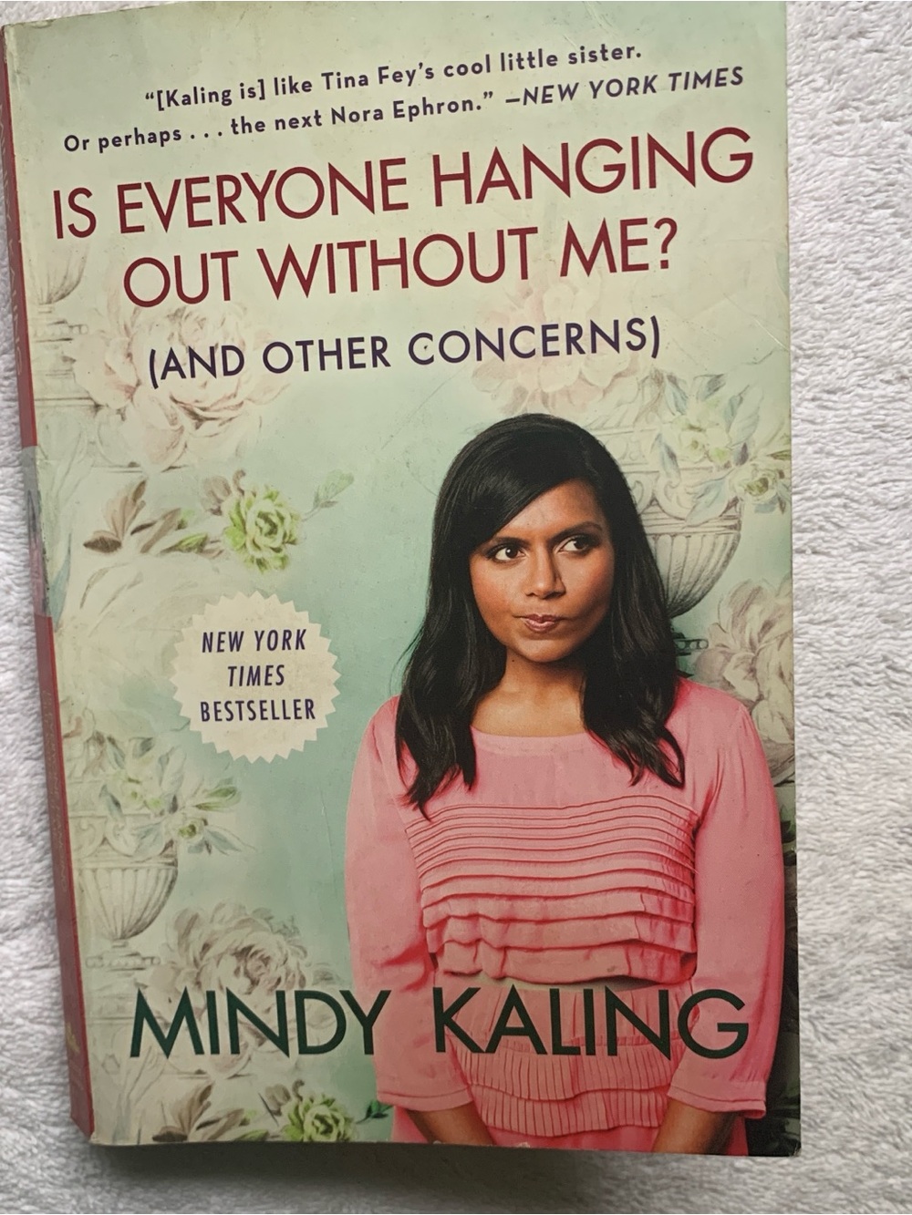 Is everyone hanging out without me. By Mindy Kalinin